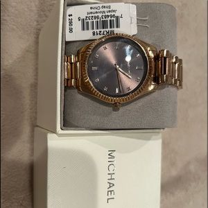 Michael Kors gold womens watch